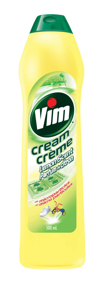 Vim Cream With Micro-Crystals Lemon Scent (16 X 500Ml)