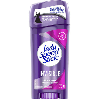 Lady Speeed Stick Invisible Cool & Fresh 45G - Pack Of 12 - Stocked Cases