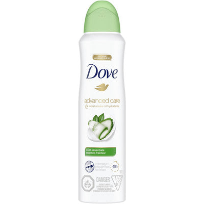 Dove Dry Spray A/P Cool Essentials 107G - Pack Of 12 - Stocked Cases